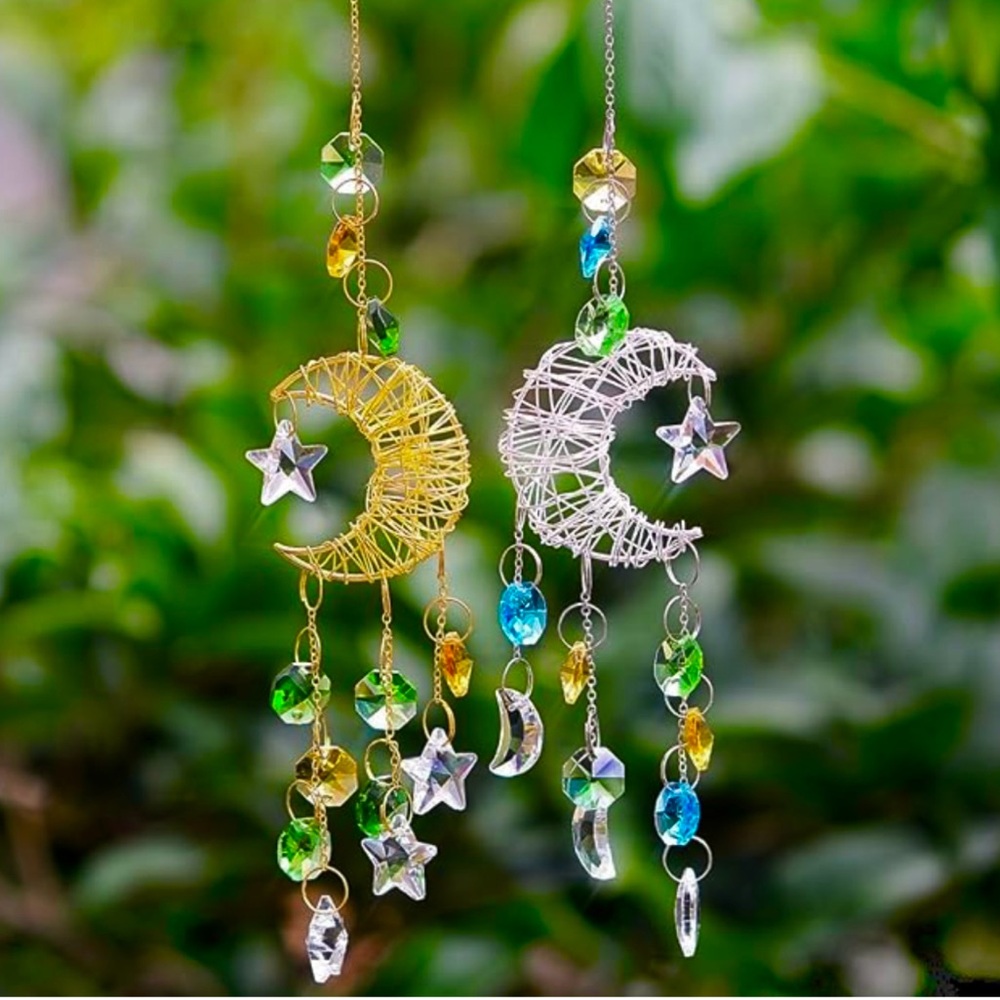☀️Crescent Moon Sun Catcher